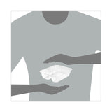 Dart® ClearPac Small Nacho Tray, 2-Compartments, 5 x 6 x 1.5, Clear, Plastic, 125/Bag, 2 Bags/Carton (DCCC56NT2) Case of 500