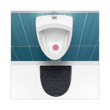 Boardwalk® Urinal Mat 2.0, Rubber, 17.5 x 20, Black/Black, 6/Carton (BWKUMBB) Case of 6