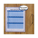 C-Line® Self-Adhesive Shop Ticket Holders, Super Heavy, 15 Sheets, 8.5 x 11, 50/Box (CLI70911) Each