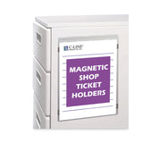 C-Line® Magnetic Shop Ticket Holders, Super Heavyweight, 15 Sheets, 8.5 x 11, 15/Box (CLI83911) Each
