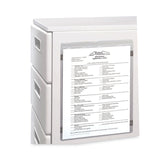 C-Line® Magnetic Shop Ticket Holders, Super Heavyweight, 15 Sheets, 8.5 x 11, 15/Box (CLI83911) Each