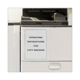 C-Line® Self-Adhesive Shop Ticket Holders, Super Heavy, 15 Sheets, 8.5 x 11, 50/Box (CLI70911) Each