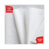 WypAll® Power Clean X80 Heavy Duty Cloths, Jumbo Roll, 12.4 x 12.2, White, 475/Roll (KCC41025) Box of 475