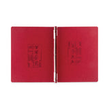 ACCO PRESSTEX Covers with Storage Hooks, 2 Posts, 6" Capacity, 14.88 x 11, Executive Red (ACC54079) Each