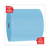 WypAll® Power Clean X80 Heavy Duty Cloths, Jumbo Roll, 12.4 x 12.2, Blue, 475/Roll (KCC41043) Box of 475