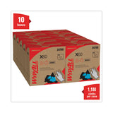 WypAll® General Clean X60 Cloths, POP-UP Box, 8.34 x 16.8, White, 118/Box, 10 Boxes/Carton (KCC34790CT) 10 Boxes of 126