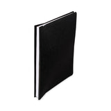 ACCO PRESSTEX Covers with Storage Hooks, 2 Posts, 6" Capacity, 14.88 x 11, Black (ACC54071) Each