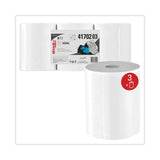 WypAll® X70 Cloths, Center-Pull, 9.8 x 12.2, White, 275/Roll, 3 Rolls/Carton (KCC41702) Box of 3