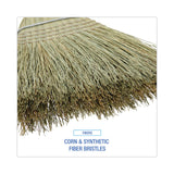 Boardwalk® 100% Corn Brooms, 60" Overall Length, Natural, 6/Carton (BWKBR10001) Case of 6
