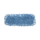 Boardwalk® Mop Head, Dust, Looped-End, Cotton/Synthetic Fibers, 24 x 5, Blue (BWK1124) Each
