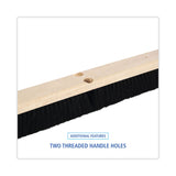 Boardwalk® Floor Brush Head, 2.5" Black Tampico Fiber Bristles, 24" Brush (BWK20224) Each