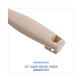 Boardwalk® Counter Brush, Black Tampico Bristles, 4.5" Brush, 3.5" Tan Plastic Handle (BWK5208) Each