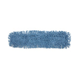 Boardwalk® Dust Mop Head, Cotton/Synthetic Blend, 36 x 5, Looped-End, Blue (BWK1136) Each