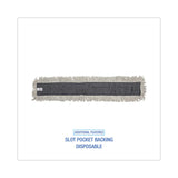 Boardwalk® Mop Head, Dust, Disposable, Cotton/Synthetic Fibers, 48 x 5, White (BWK1648) Each