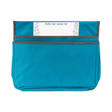 C-Line® Chair Cubbies for Most Classroom Chair Styles, Medium, 16.37" x 13.5", Fabric/Vinyl, Seaside Blue (CLI10415) Each