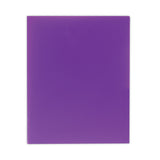 C-Line® Two-Pocket Heavyweight Poly Portfolio Folder, 11 x 8.5, Purple, 25/Box (CLI33959BX) Box of 25