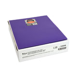 C-Line® Two-Pocket Heavyweight Poly Portfolio Folder, 11 x 8.5, Purple, 25/Box (CLI33959BX) Box of 25