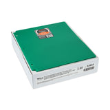 C-Line® Two-Pocket Heavyweight Poly Portfolio Folder, 3-Hole Punch, 11 x 8.5, Green, 25/Box (CLI33933BX) Box of 25