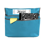 C-Line® Chair Cubbies for Most Classroom Chair Styles, Medium, 16.37" x 13.5", Fabric/Vinyl, Seaside Blue (CLI10415) Each