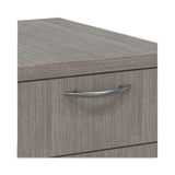 Alera® Alera Valencia Series Mobile Pedestal File, Left/Right, 3-Drawer: Box/Box/File, Legal/Letter, Gray, 15.88 x 20.5 x 28.39 (ALEVA572816GY) Each