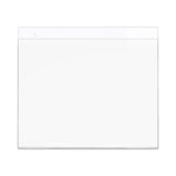 deflecto® Classic Image Wall-Mount Sign Holder, Landscape, 11 x 8.5, Clear (DEF68301) Each