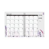 House of Doolittle™ Recycled WildFlower Weekly/Monthly Planner, WildFlower Artwork, 11 x 8.5, Gray/White/Purple Cover, 12-Month (Jan-Dec): 2026 (HOD28774) Each
