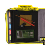 Five Star® Zipper Binder and Expansion Panel, 3 Rings, 2" Capacity, 11 x 8.5, Assorted (MEA29052) Each