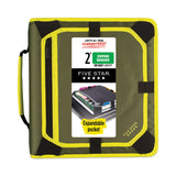 Five Star® Zipper Binder and Expansion Panel, 3 Rings, 2" Capacity, 11 x 8.5, Assorted (MEA29052) Each
