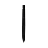 Zebra® bLen Gel Pen, Retractable, Fine 0.7 mm, Black Ink, Black Barrel, Dozen (ZEB41410) Pack of 12