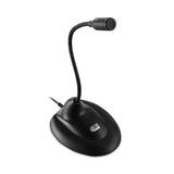 Adesso Xtream M1 Desktop Omnidirectional Gooseneck Microphone, Black (ADEXTREAMM1) Each