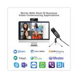 Adesso Xtream M4 Cardioid Condenser Recording Microphone, Black (ADEXTREAMM4) Each