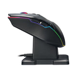 Adesso iMouse X50 Series Gaming Mouse with Charging Cradle, 2.4 GHz Frequency/33 ft Wireless Range, Left/Right Hand Use, Black (ADEIMOUSEX50) Each