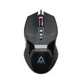 Adesso iMouse X5 Illuminated Seven-Button Gaming Mouse, USB 2.0, Left/Right Hand Use, Black (ADEIMOUSEX5) Each