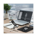 Adesso Xtream M4 Cardioid Condenser Recording Microphone, Black (ADEXTREAMM4) Each