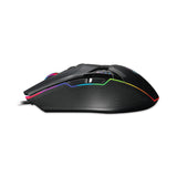Adesso iMouse X5 Illuminated Seven-Button Gaming Mouse, USB 2.0, Left/Right Hand Use, Black (ADEIMOUSEX5) Each