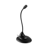 Adesso Xtream M1 Desktop Omnidirectional Gooseneck Microphone, Black (ADEXTREAMM1) Each