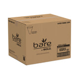 SOLO® Bare Eco-Forward Treated Paper Funnel Cups, 6 oz, 250/Bag, 10/Carton (SCC6SRX) Case of 2500