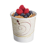 SOLO® Flexstyle Double Poly Paper Containers, 16 oz, Symphony Design, Paper, 25/Pack, 20 Packs/Carton (SCCH4165SYM) Case of 500