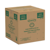 SOLO® Straw-Slot Cold Cup Lids, Fits 10 oz Cups, Clear, 100 Pack, 25 Packs/Carton (DCC600TS)