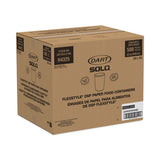 SOLO® Flexstyle Double Poly Paper Containers, 32 oz, White, Paper, 25/Pack, 20 Packs/Carton (SCCH4325U) Case of 500
