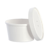 SOLO® Flexstyle Double Poly Food Combo Packs, 8 oz, White, Paper, 25/Pack, 10 Packs/Carton (SCCKHSB8AWH) Case of 250