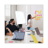 Flipside Adjustable Dry Erase Board, 27.5 x 32, White Surface, Silver Aluminum Frame (FLP51000) Each