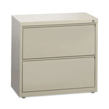 Hirsh Industries® Lateral File Cabinet, 2 Letter/Legal/A4-Size File Drawers, Putty, 30 x 18.62 x 28 (HID14970) Each