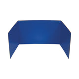 Flipside Study Carrel, 48 x 12, Assorted Colors, 24/Pack (FLP60045) Pack of 24