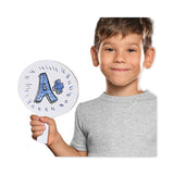 Flipside Dry Erase Paddle, 9 x 5, White Surface, 12/Pack (FLP10036) Each