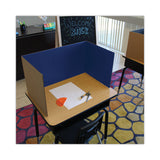 Flipside Study Carrel, 48 x 18, Assorted Colors, 24/Pack (FLP61849) Each