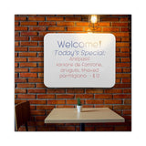 Flipside Magnetic Dry Erase Board, 36 x 24, White Surface (FLP10027) Each