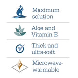 Essential Bath® Medium Weight Rinse-Free Bath Wipe Soft Pack Scented 8 Count (746638_BX) 30/BX