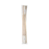 Boardwalk® Handle/Deck Mops, #12 White Cotton Head, 48" Natural Wood Handle, 6/Pack (BWK112C) Pack of 6