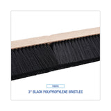 Boardwalk® Floor Brush Head, 3" Black Polypropylene Bristles, 36" Brush (BWK20636) Each